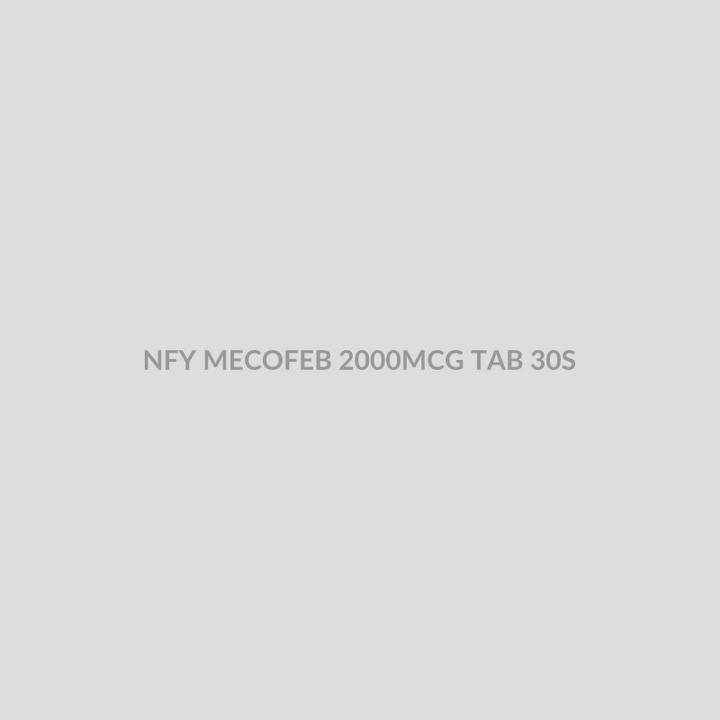 NFY MECOFEB 2000MCG TAB 30S - Bolan Clinic Pharmacy