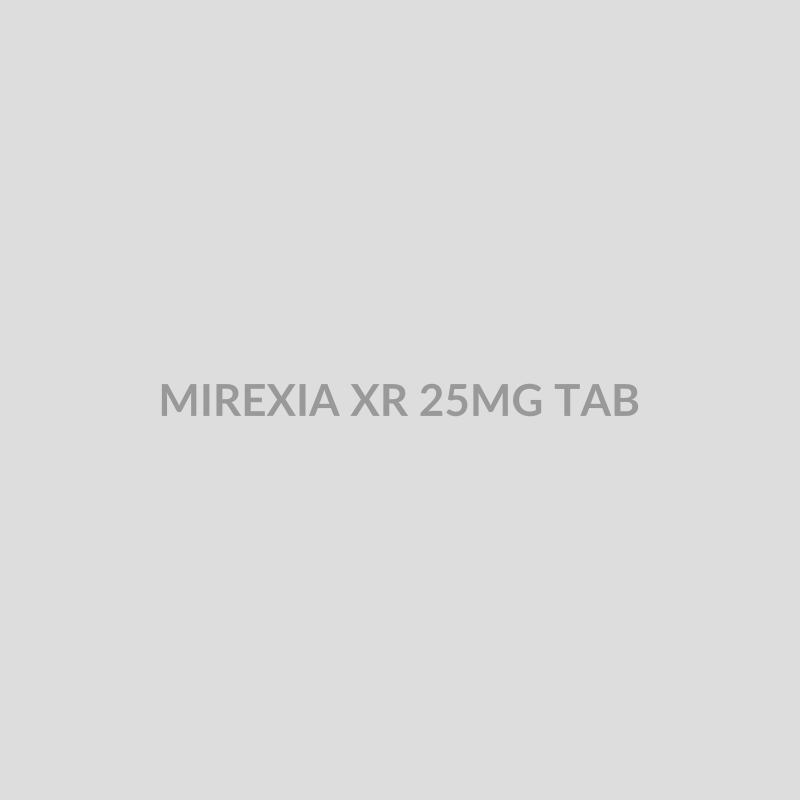 MIREXIA XR 25MG TAB - Bolan Clinic Pharmacy
