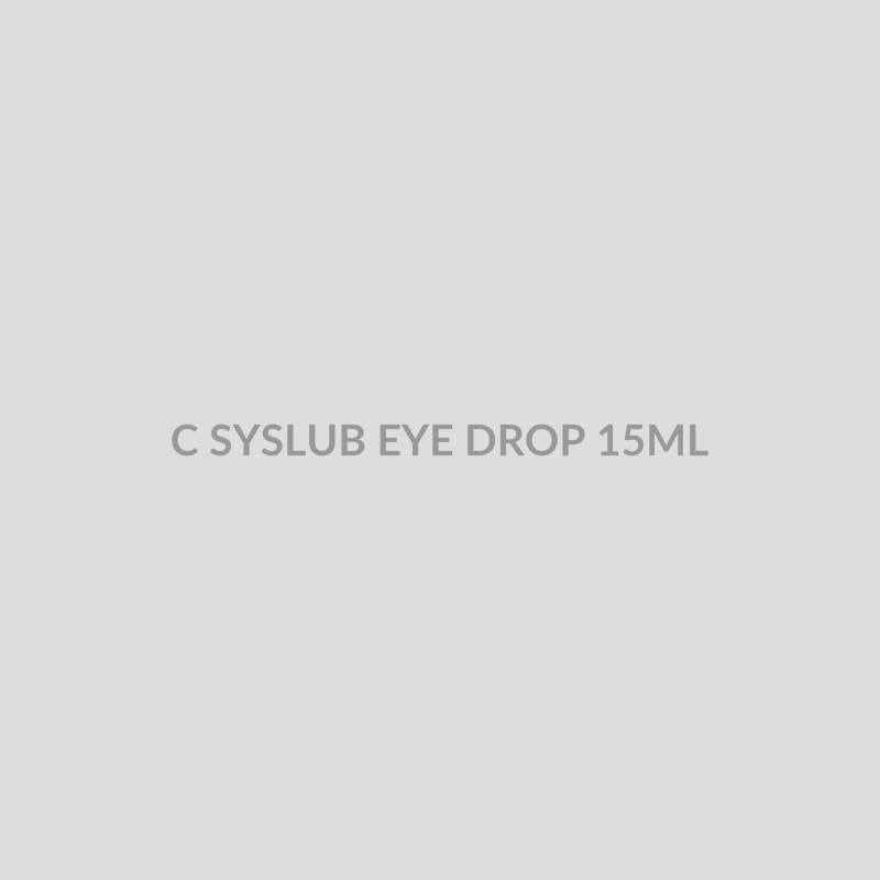 C SYSLUB EYE DROP 15ML - Bolan Clinic Pharmacy