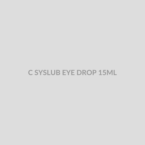 C SYSLUB EYE DROP 15ML - Bolan Clinic Pharmacy