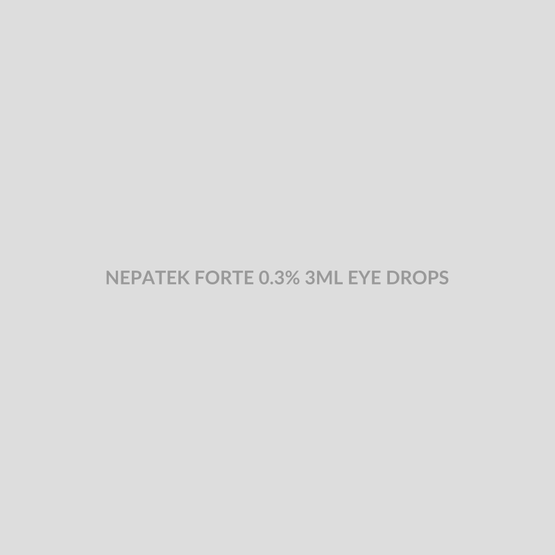 NEPATEK FORTE 0.3% 3ML EYE DROPS - Bolan Clinic Pharmacy