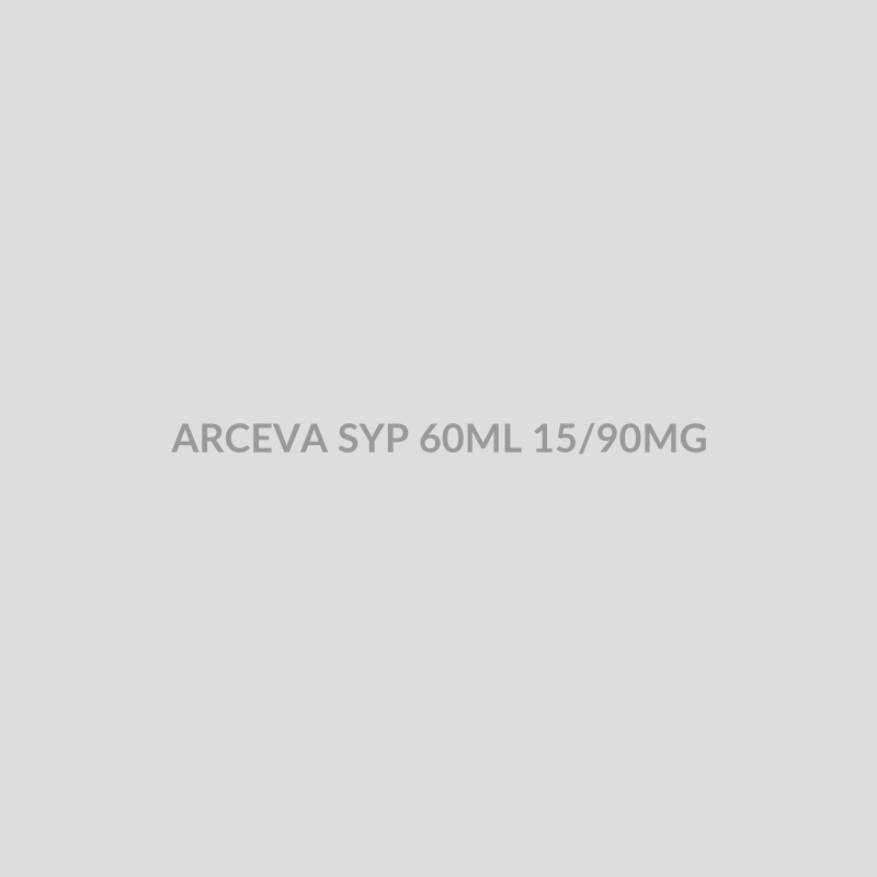 ARCEVA SYP 60ML 15/90MG - Bolan Clinic Pharmacy