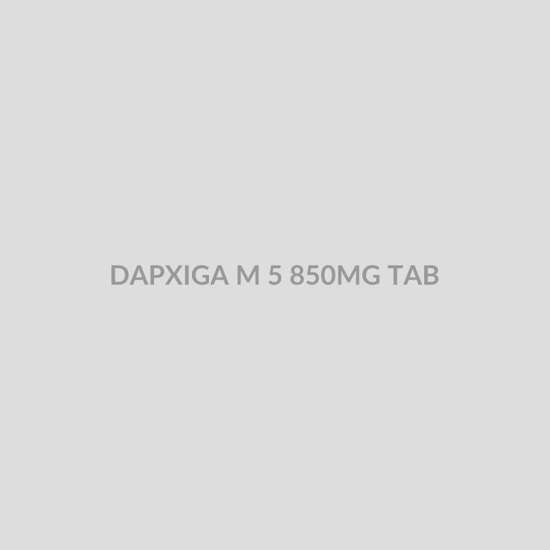 DAPXIGA M 5 850MG TAB - Bolan Clinic Pharmacy
