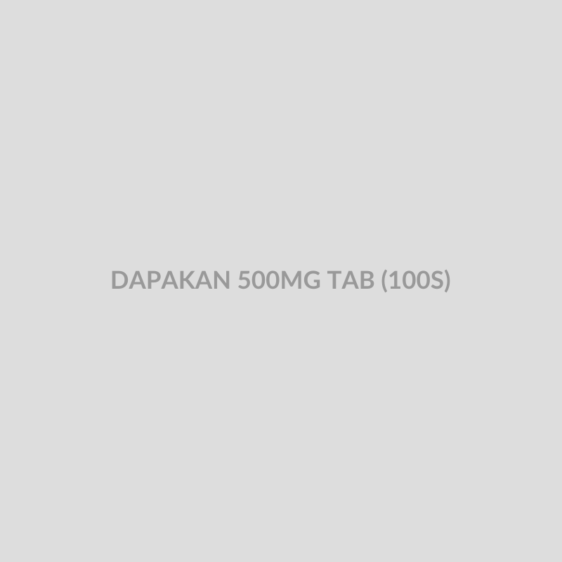 DAPAKAN 500MG TAB (100S) - Bolan Clinic Pharmacy
