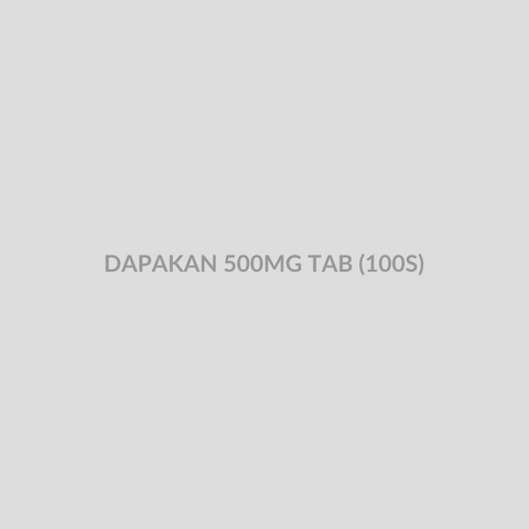 DAPAKAN 500MG TAB (100S) - Bolan Clinic Pharmacy
