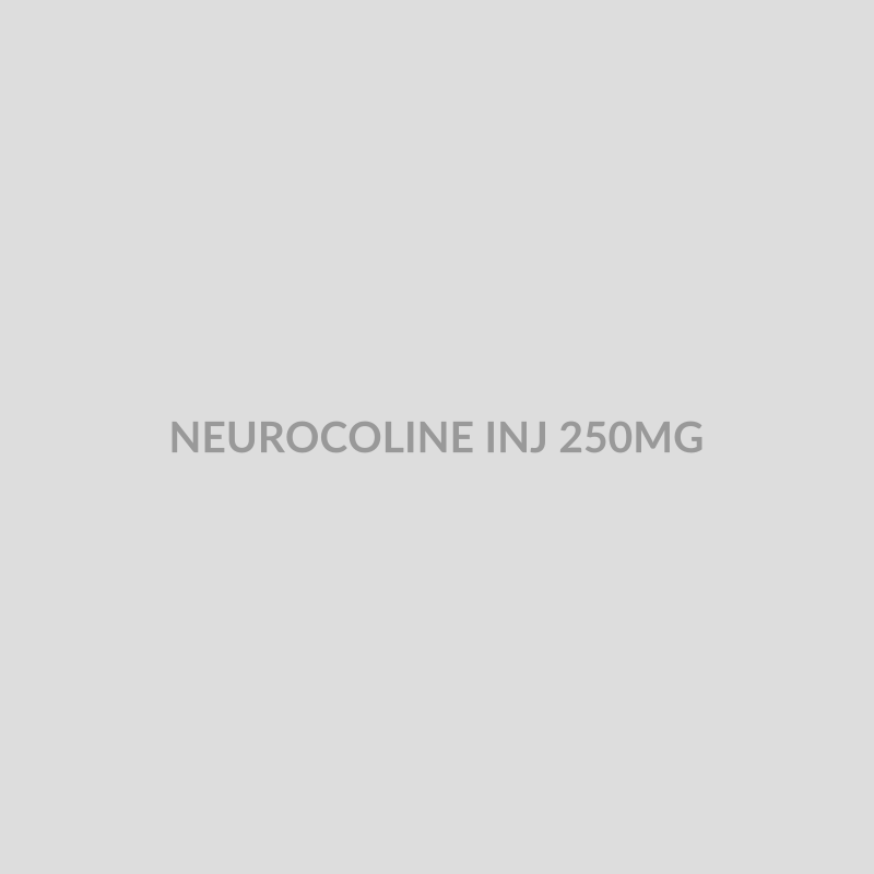 NEUROCOLINE INJ 250MG - Bolan Clinic Pharmacy
