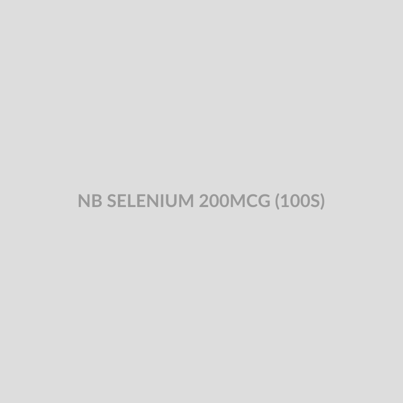 NB SELENIUM 200MCG (100S) - Bolan Clinic Pharmacy