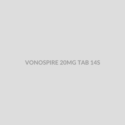 VONOSPIRE 20MG TAB 14S - Bolan Clinic Pharmacy