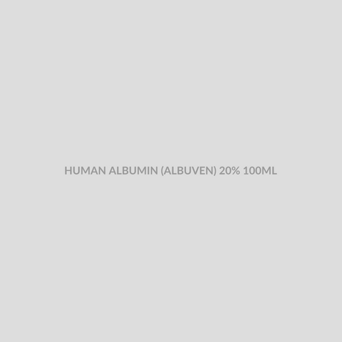 HUMAN ALBUMIN (ALBUVEN) 20% 100ML - Bolan Clinic Pharmacy