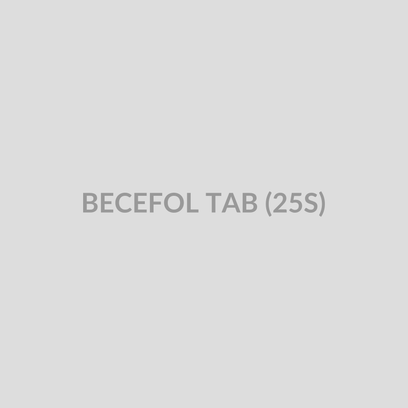 BECEFOL TAB (25S) - Bolan Clinic Pharmacy
