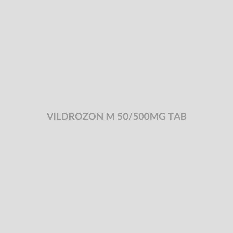 VILDROZON M 50/500MG TAB - Bolan Clinic Pharmacy