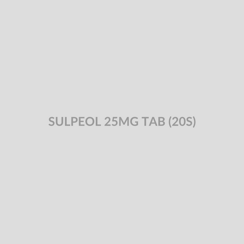 SULPEOL 25MG TAB (20S) - Bolan Clinic Pharmacy