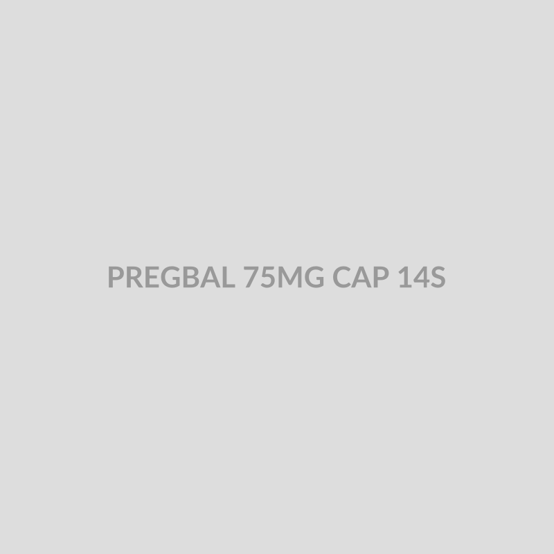 PREGBAL 75MG CAP 14S - Bolan Clinic Pharmacy
