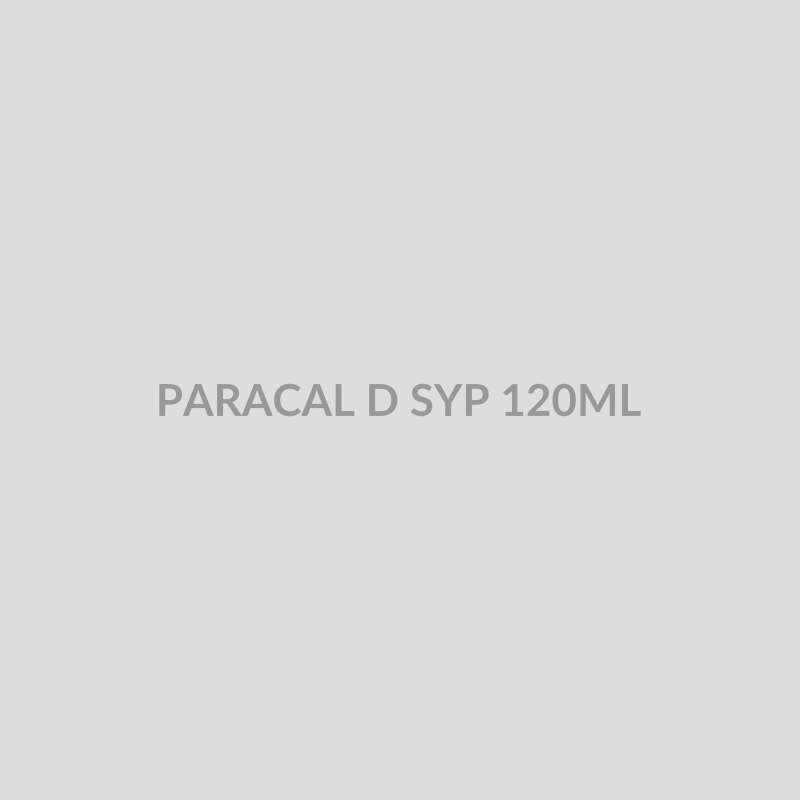 PARACAL D SYP 120ML - Bolan Clinic Pharmacy