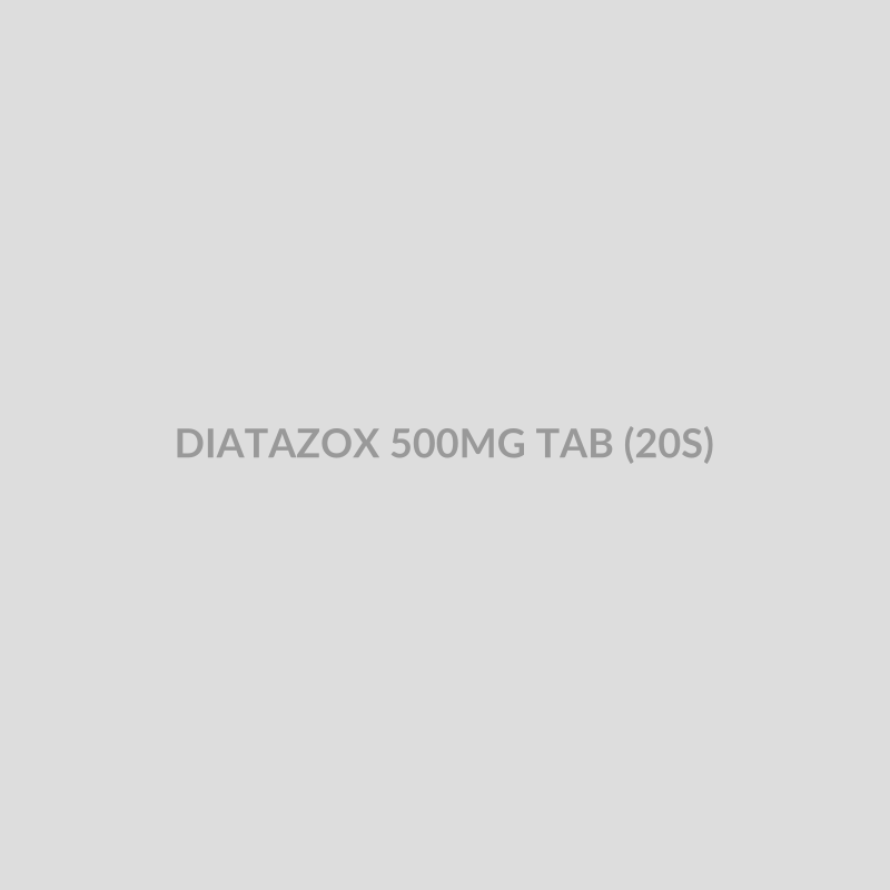 DIATAZOX 500MG TAB (20S) - Bolan Clinic Pharmacy