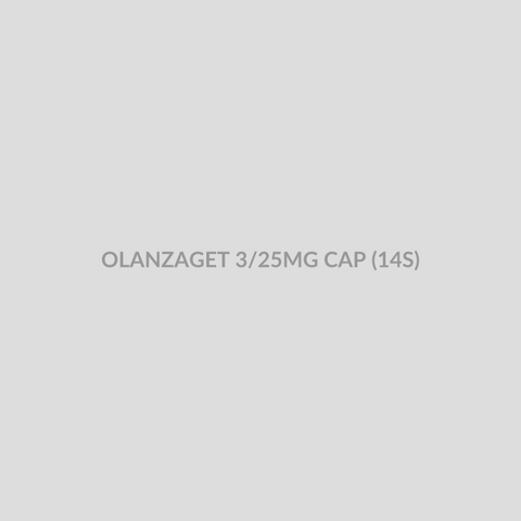 OLANZAGET 3/25MG CAP (14S) - Bolan Clinic Pharmacy