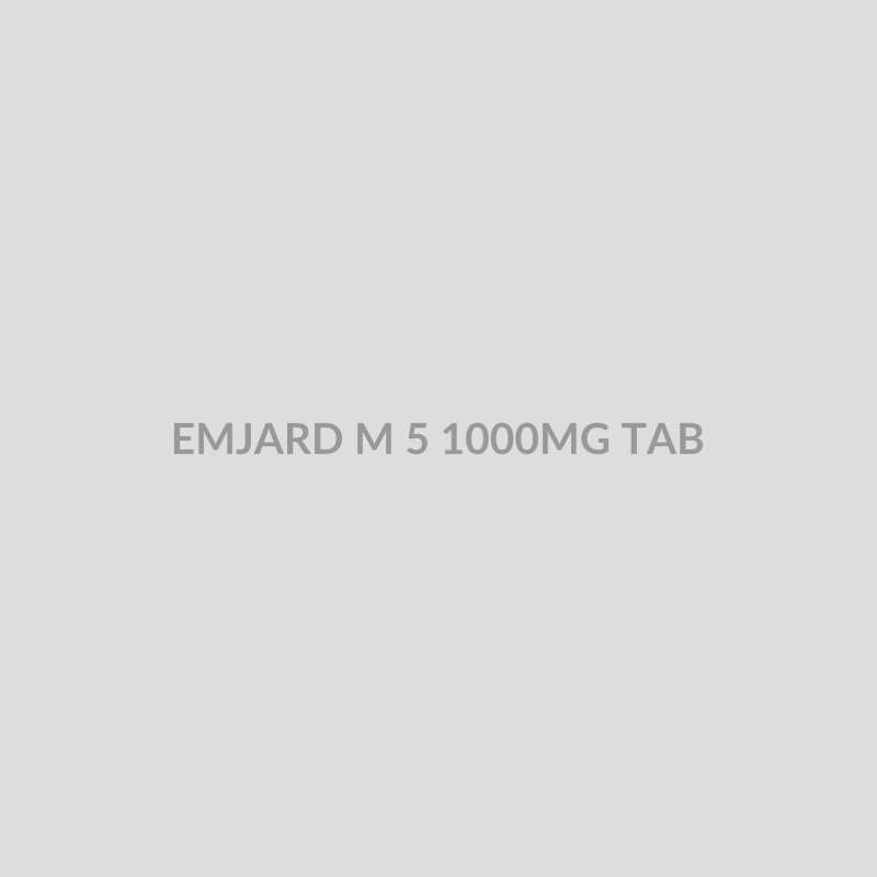 EMJARD M 5 1000MG TAB - Bolan Clinic Pharmacy