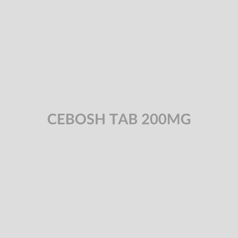 CEBOSH TAB 200MG - Bolan Clinic Pharmacy