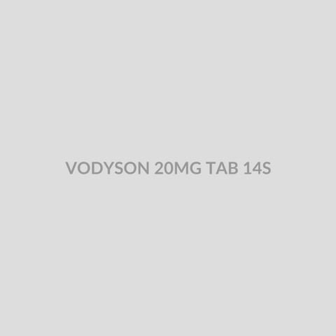 VODYSON 20MG TAB 14S - Bolan Clinic Pharmacy