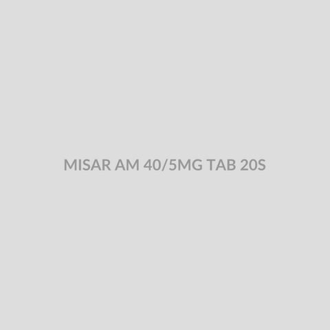 MISAR AM 40/5MG TAB 20S - Bolan Clinic Pharmacy