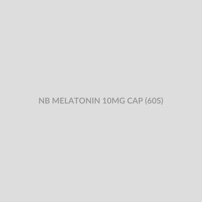 NB MELATONIN 10MG CAP (60S) - Bolan Clinic Pharmacy