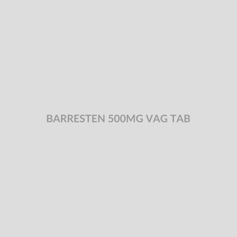 BARRESTEN 500MG VAG TAB - Bolan Clinic Pharmacy