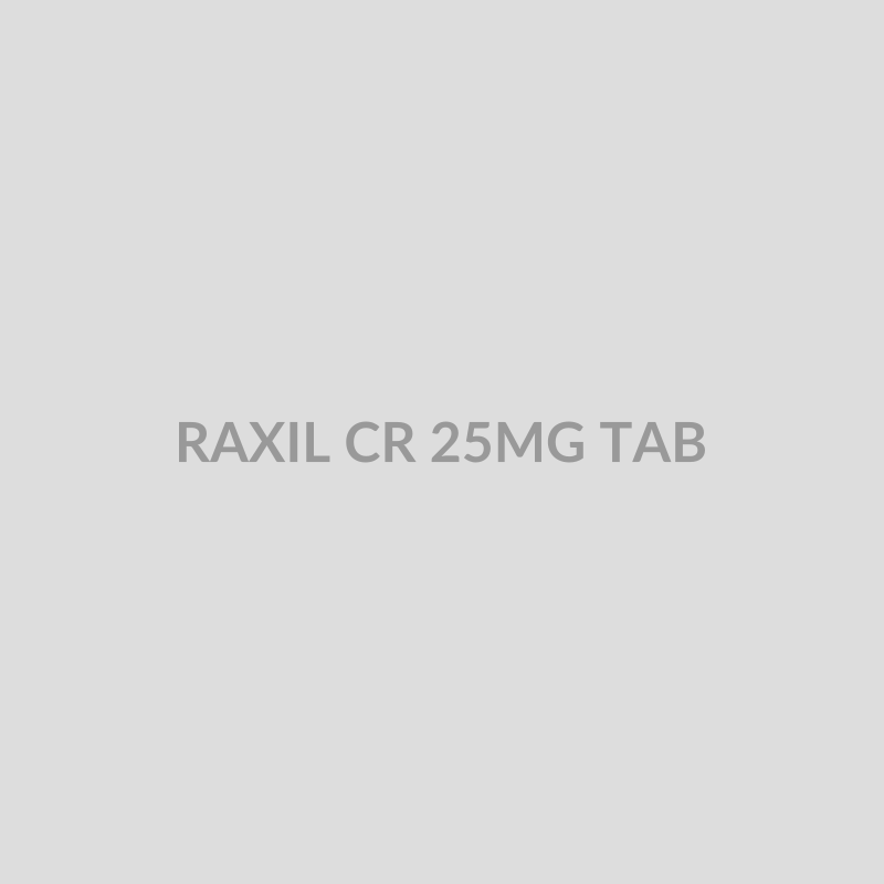 RAXIL CR 25MG TAB - Bolan Clinic Pharmacy