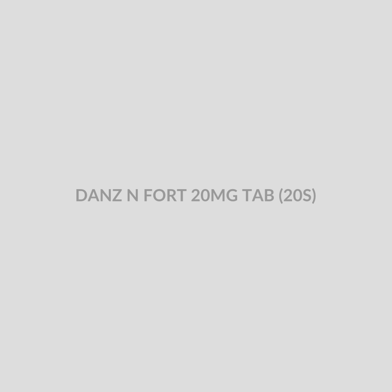 DANZ N FORT 20MG TAB (20S) - Bolan Clinic Pharmacy