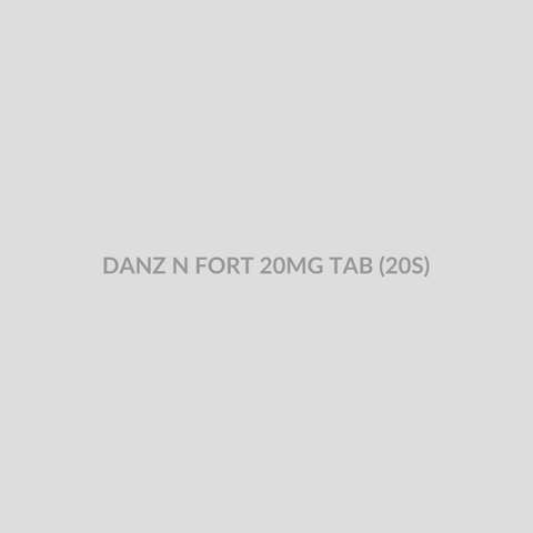 DANZ N FORT 20MG TAB (20S) - Bolan Clinic Pharmacy
