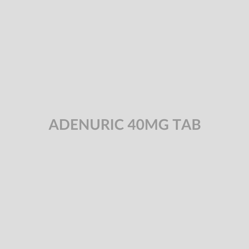 ADENURIC 40MG TAB - Bolan Clinic Pharmacy