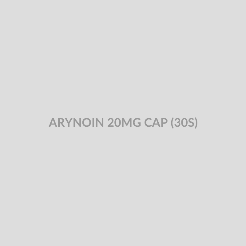 ARYNOIN 20MG CAP (30S) - Bolan Clinic Pharmacy