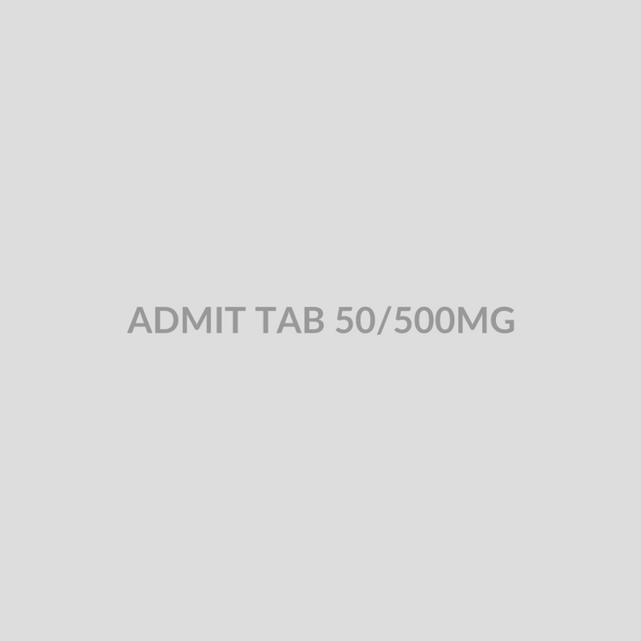 ADMIT TAB 50/500MG - Bolan Clinic Pharmacy