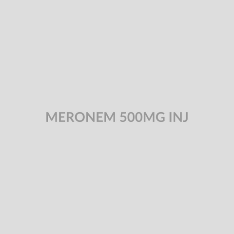 MERONEM 500MG INJ - Bolan Clinic Pharmacy