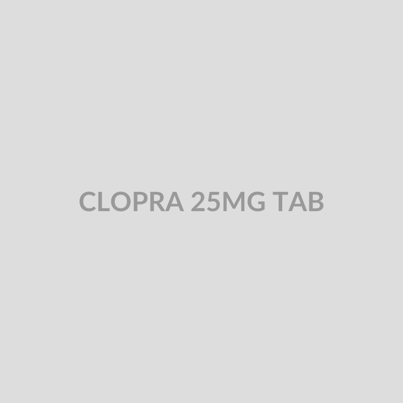 CLOPRA 25MG TAB - Bolan Clinic Pharmacy