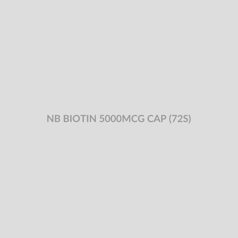 NB BIOTIN 5000MCG CAP (72S) - Bolan Clinic Pharmacy