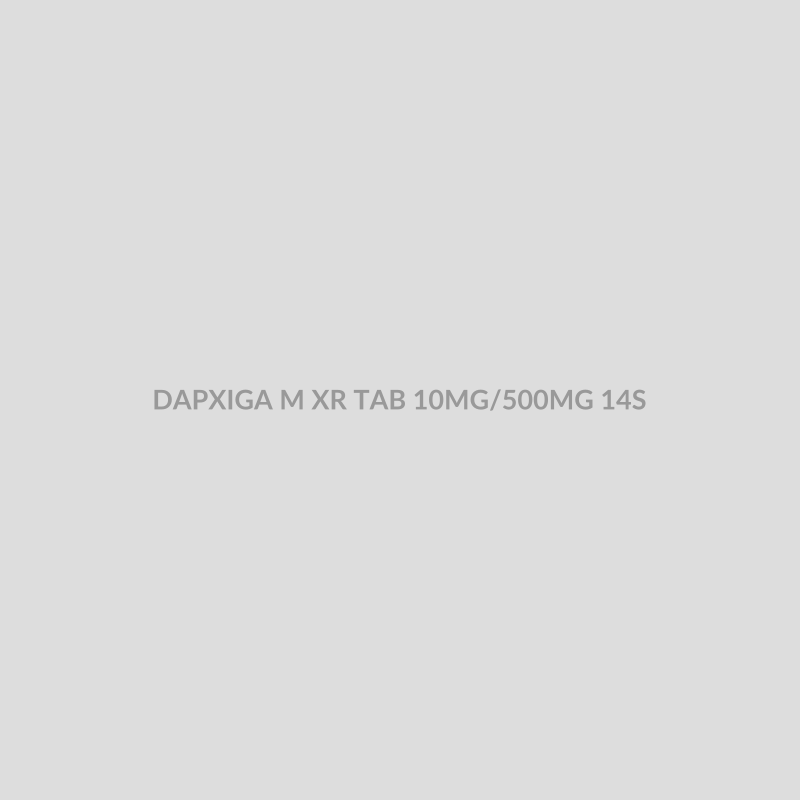 DAPXIGA M XR TAB 10MG/500MG 14S - Bolan Clinic Pharmacy