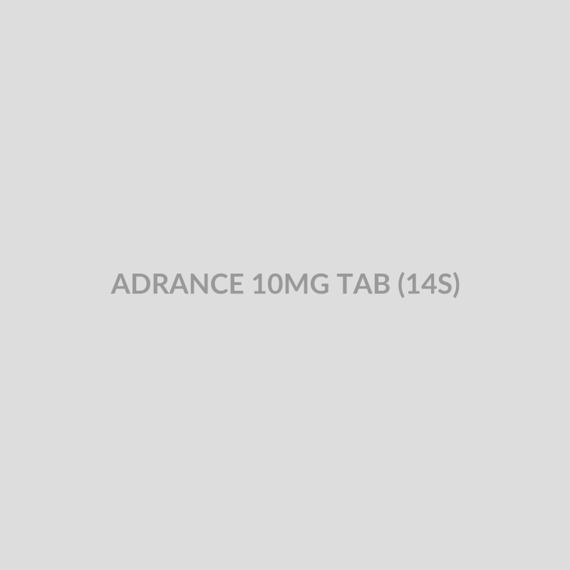 ADRANCE 10MG TAB (14S) - Bolan Clinic Pharmacy