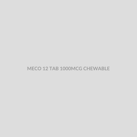 MECO 12 TAB 1000MCG CHEWABLE - Bolan Clinic Pharmacy