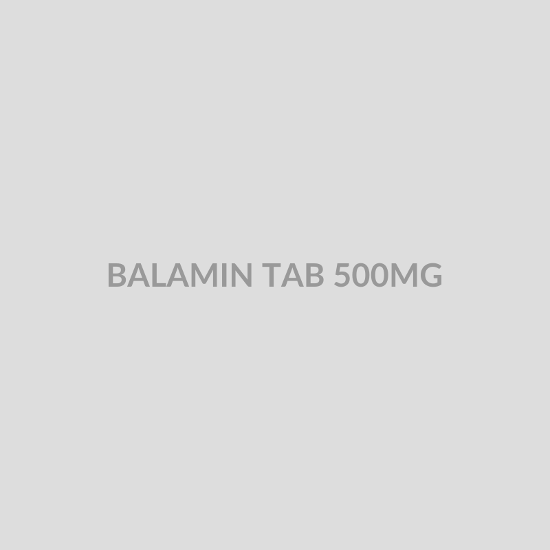 BALAMIN TAB 500MG - Bolan Clinic Pharmacy