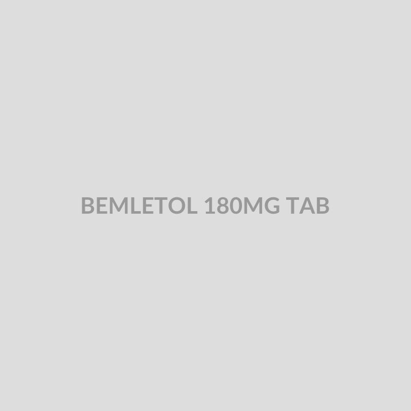 BEMLETOL 180MG TAB - Bolan Clinic Pharmacy