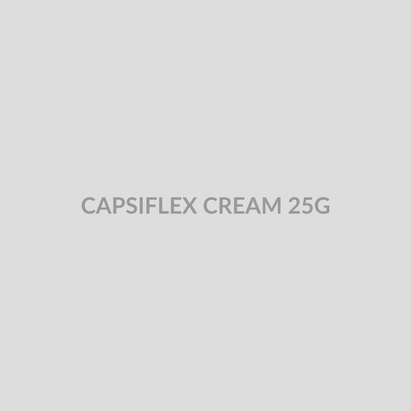 CAPSIFLEX CREAM 25G - Bolan Clinic Pharmacy