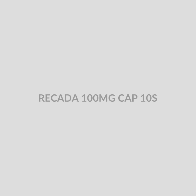 RECADA 100MG CAP 10S - Bolan Clinic Pharmacy