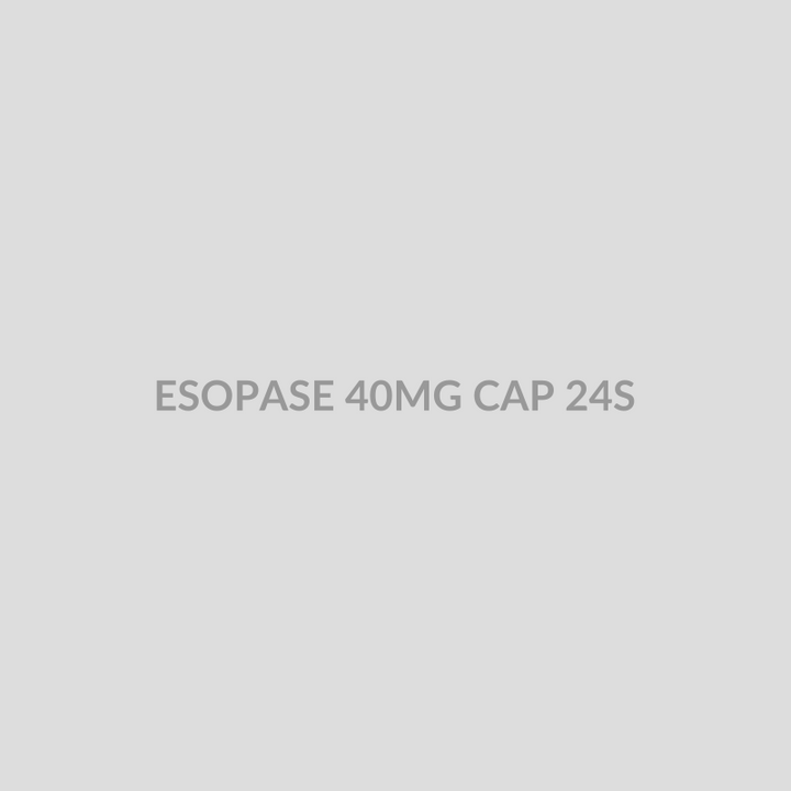 ESOPASE 40MG CAP 24S - Bolan Clinic Pharmacy