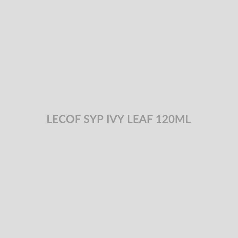 LECOF SYP IVY LEAF 120ML - Bolan Clinic Pharmacy