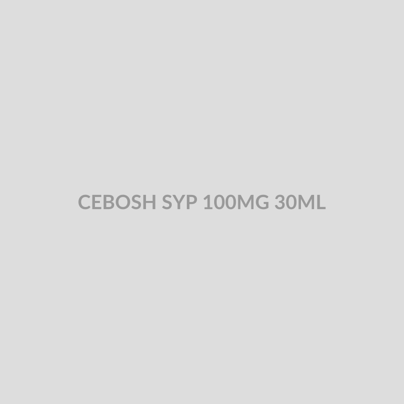 CEBOSH SYP 100MG 30ML - Bolan Clinic Pharmacy