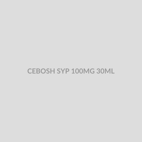 CEBOSH SYP 100MG 30ML - Bolan Clinic Pharmacy