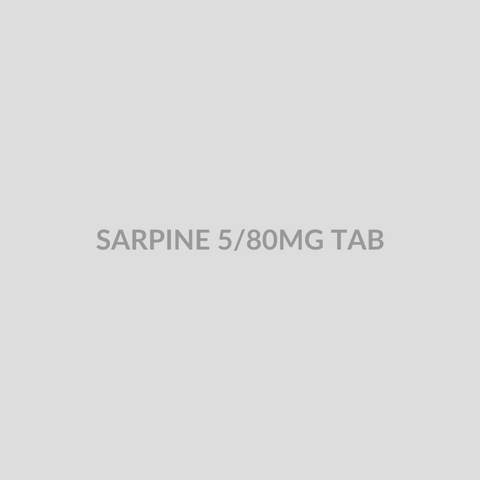 SARPINE 5/80MG TAB - Bolan Clinic Pharmacy