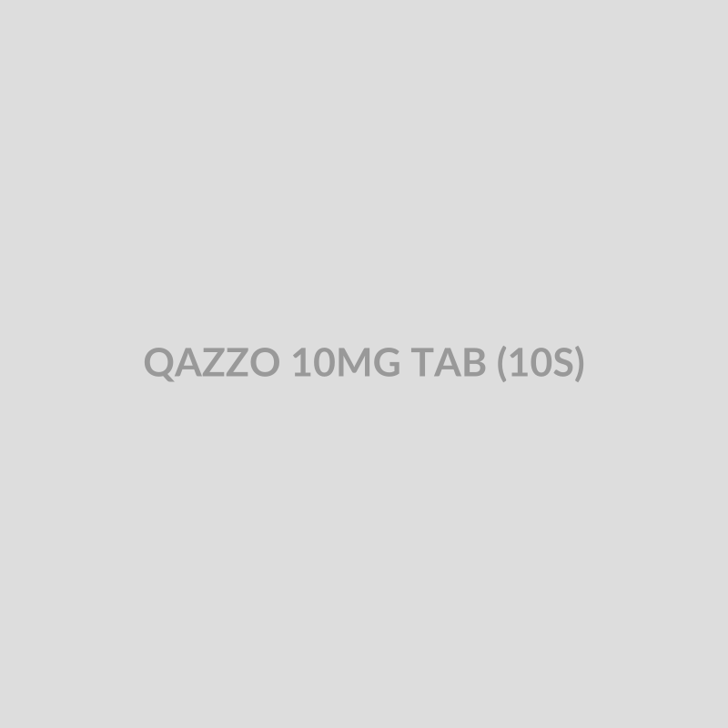 QAZZO 10MG TAB (10S) - Bolan Clinic Pharmacy
