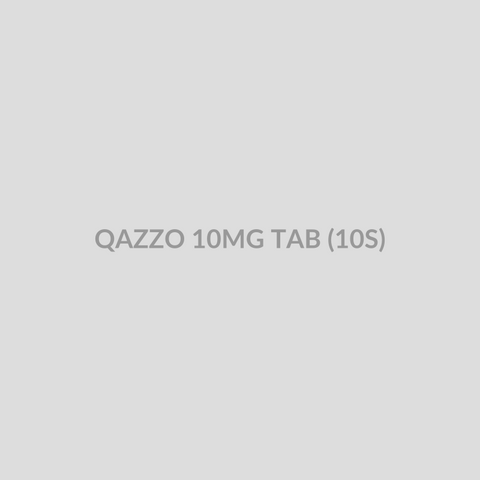 QAZZO 10MG TAB (10S) - Bolan Clinic Pharmacy