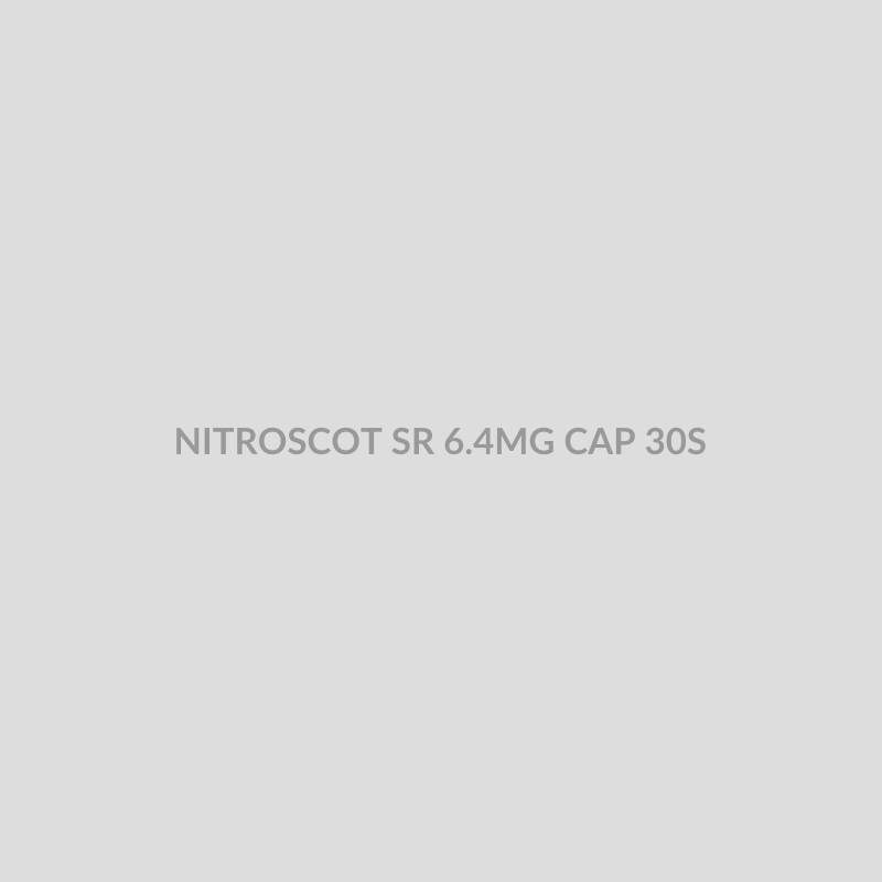 NITROSCOT SR 6.4MG CAP 30S - Bolan Clinic Pharmacy